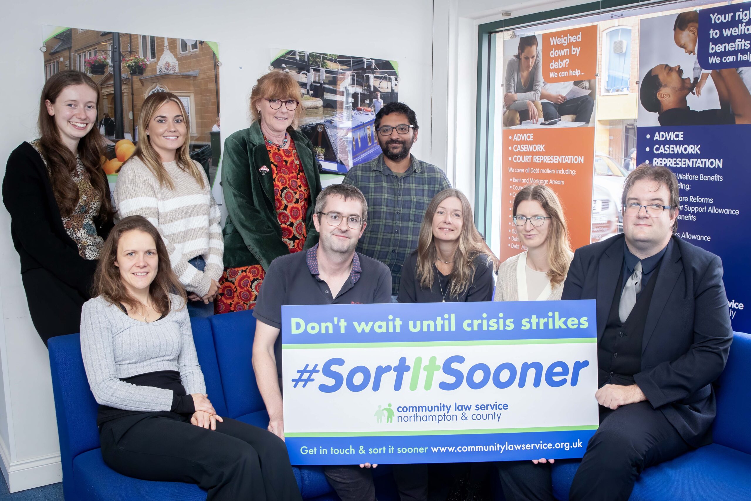 Community Law Service urges Northamptonshire residents to Sort It Sooner this Debt Awareness Week